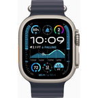 Apple Watch Ultra 2 [Gps + Cellular, 49Mm] - Titanium Case With Blue Ocean Band, One Size (Renewed)