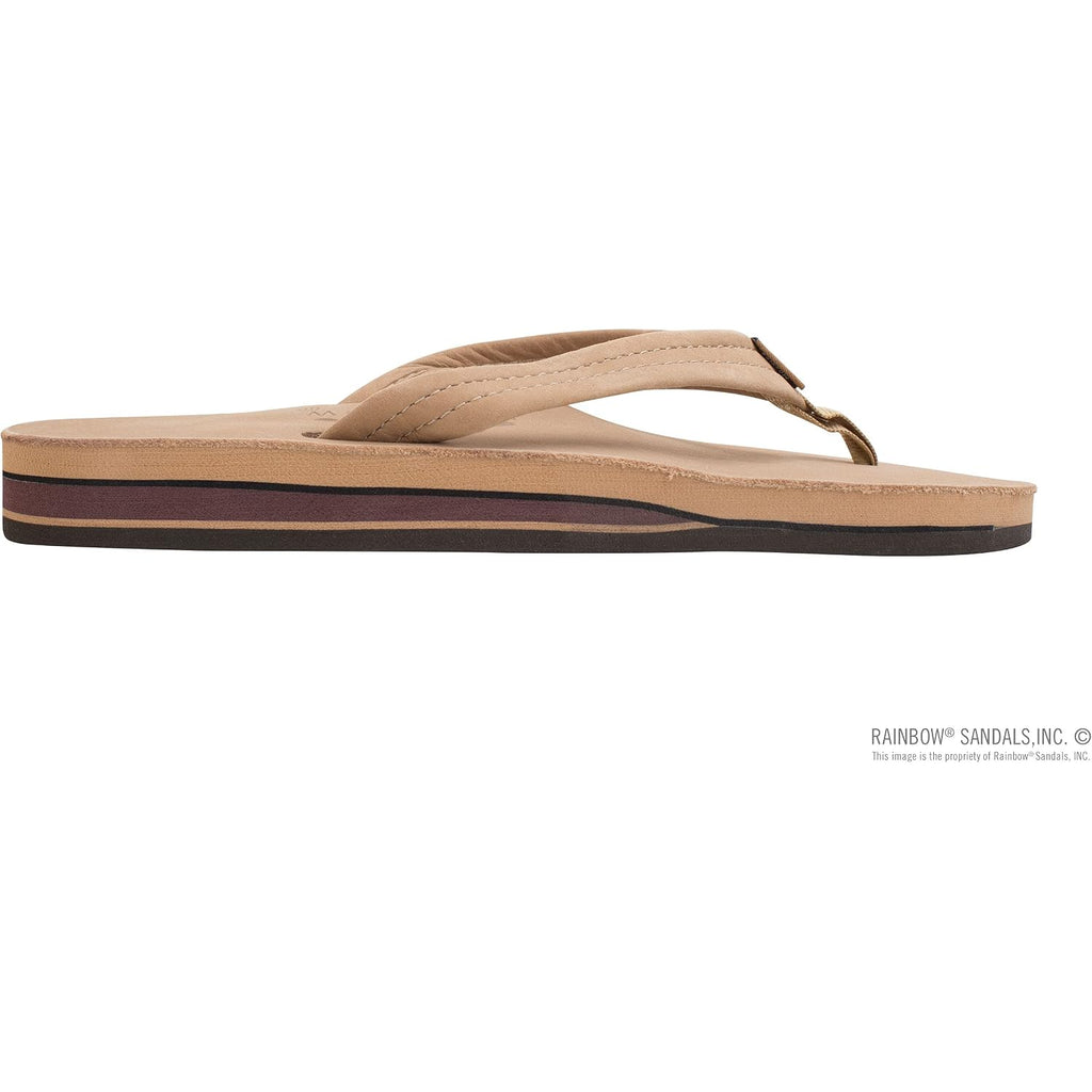 Rainbow Sandals Women'S Double Layer Leather W/ 3/4" Strap