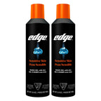 Edge Shaving Gel for Men, 9.5oz, 2 Pack Mens Shave Gel with Aloe, Mens Shaving Cream Sensitive Skin Shave Gel - Moisturizes, Protects, and Soothes