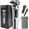Electric Razor for Men, 2025 Upgraded Electric Shavers for Men, USB-C Rechargeable, Wet & Dry Shaver with Pop-up Trimmer and Travel Case (Black)