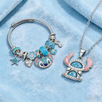 Cute Necklace Bangle Set for Women Gifts Trendy Stuff Jewelry Gifts For Women Sister Niece Daughter Granddaughter