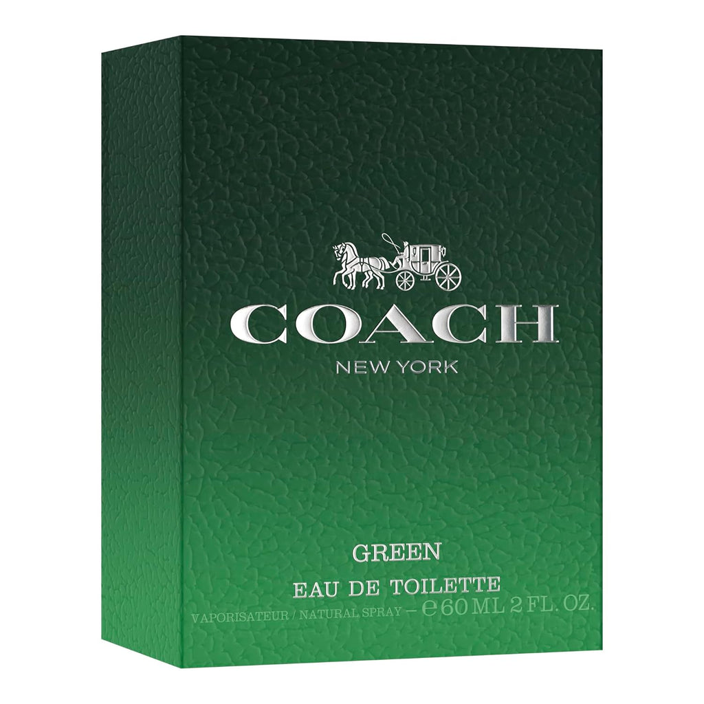 Coach - Green Eau de Toilette - Men's Fragrance - Fruity & Green - With notes of Kiwi, Rosemary Essence & Crystal Moss