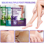 3 Pcs Foot Peeling Mask & 5 pcs Moisturizing Foot Mask ,Exfoliator Peel Off Calluses Dead Skin Callus Remover, Dry Skin Moisturizer for Soft Smooth Touch Feet,Foot Care Spa Peeling Gifts for Women Men