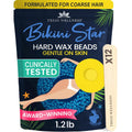 Tress Wellness Wax Beads - Award Winning - Safe for Skin - Dermatologically Tested - At-Home Kit for Bikini, Brazilian & Full Body - Bikini Star 1.2lb
