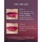 Altera Blurring Tint Lip Stain 012 Hush, Nude Pink Glossy to Soft Matte Finish, Blur Lip Lines, Weightless No-Sticky Airy Velvet Texture, Vibrant Hydrating Long-Lasting Lip Makeup
