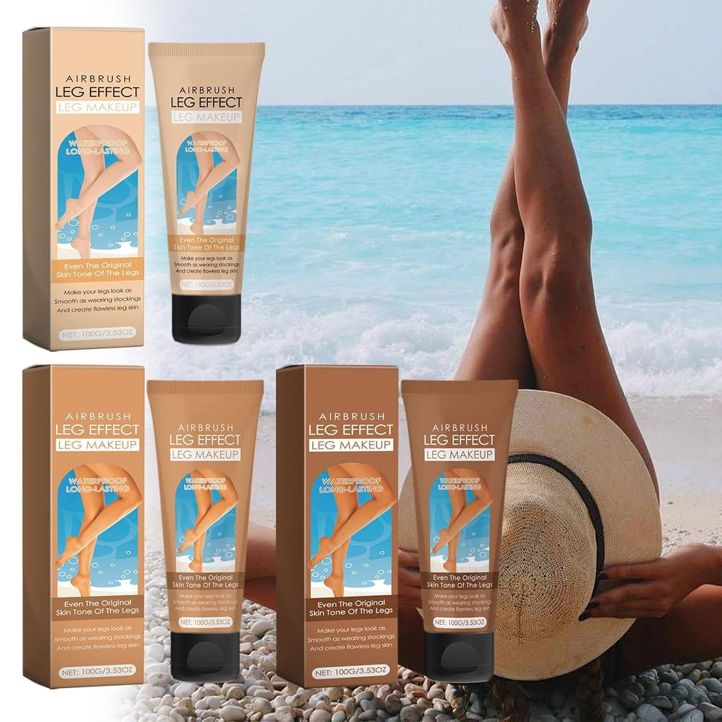 Leg Makeup Waterproof No Transfer,Flawless Looking Leg And Body Scar Cover Up Makeup, Easy Application For All Skin Tones. (2# Medium Golw)