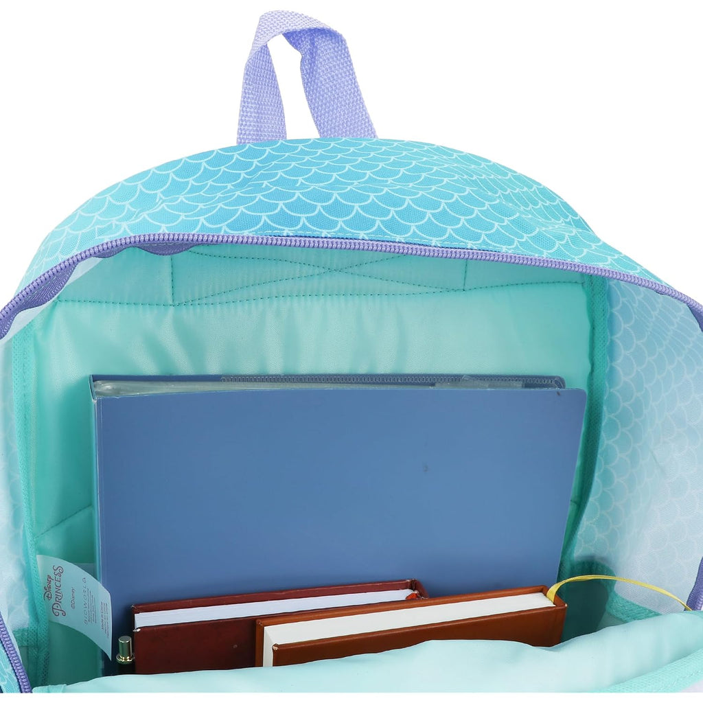 The Little Mermaid 16" 5-Piece Backpack And Lunchbox Set