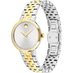 Movado Museum Classic Women'S Watch - Swiss Quartz Movement, Stainless Steel Link Bracelet - 3 Atm Water Resistance - Classic, Luxury Fashion Timepiece For Her - 29.5Mm