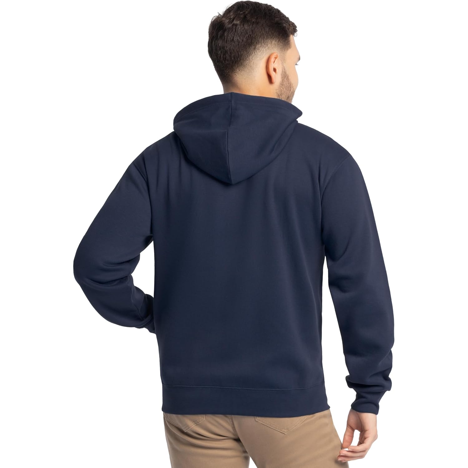 Fruit Of The Loom Eversoft Fleece Full Zip Hoodie Sweatshirt