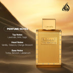 Lattafa The Kingdom Eau De Parfum Spray for Men, 3.4 Ounce