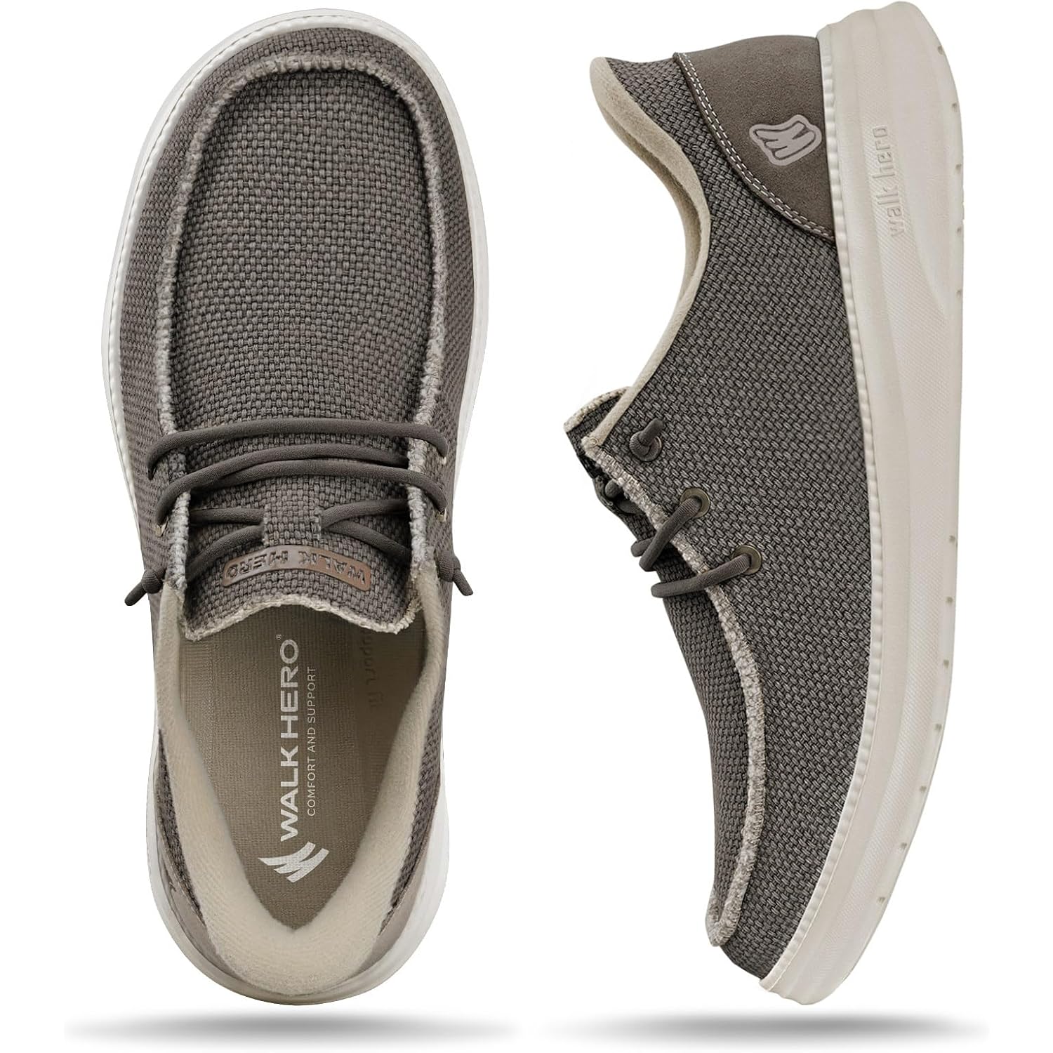 Slip On Shoes For Men With Arch Support, Lightweight Mens Slip On Shoes, Breathable Mens Casual Shoes, Orthopedic Mens Loafers With Non Slip Sole