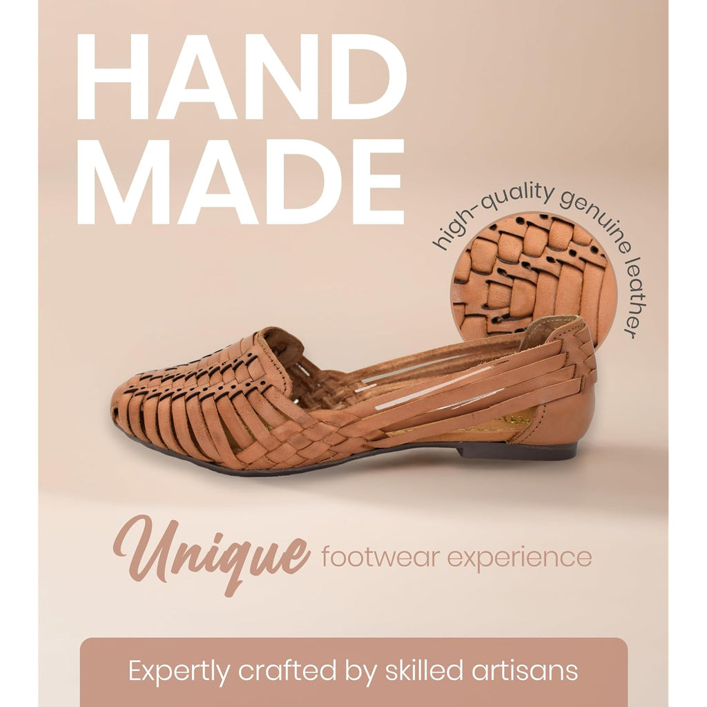 Macarena Collection Womens Shoes Leather Sandals For Women | Huarache Handmade Mexican Sandals | Comfortable & Stylish Womens Sandals 2167