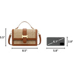 Kkxiu Crossbody Bags For Women - Top Handle Purses For Lady, Leather Handbags Shoulder Clutch With Adjustable Shoulder Strap