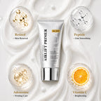 Instant Tightening Face Lift Cream – Instant Face Lift Cream, Makeup-Friendly Wrinkle Filler, Smooths Fine Lines & Blurs Pores with Hyaluronic Acid, Peptides & Panthenol, 1 Fl Oz