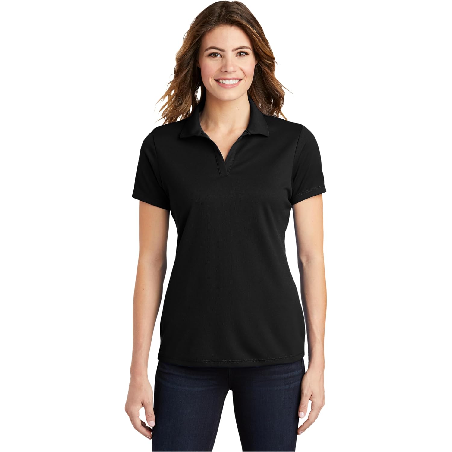 Sport-Tek Women'S Posicharge Racermesh Polo