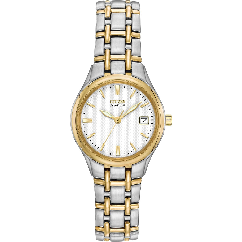 Citizen Womens Analogue Eco-Drive Watch With Stainless Steel Strap