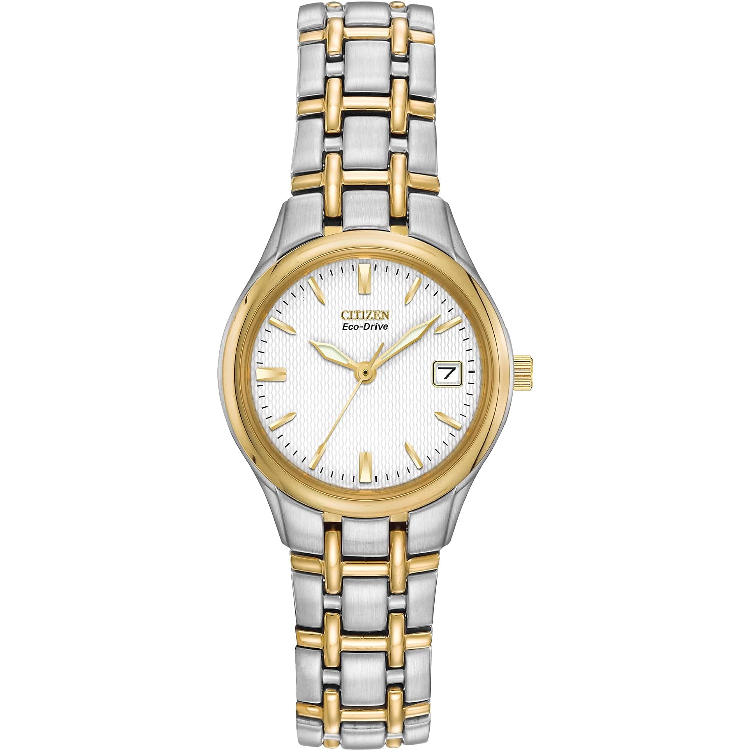 Citizen Womens Analogue Eco-Drive Watch With Stainless Steel Strap