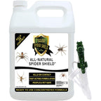 Spider Killer & Repellent Spray - Powerful Peppermint Formulation Kills & Repels All Types Of Spiders And Works Better Than Ultrasonic Gimmicks - 128 Fl Oz Gallon Ready To Use