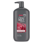 Dove Men + Care Body And Face Wash Exfoliating Deep Clean For Men, With 24-Hour Nourishing Micromoisture Technology Body Wash, 30 Oz