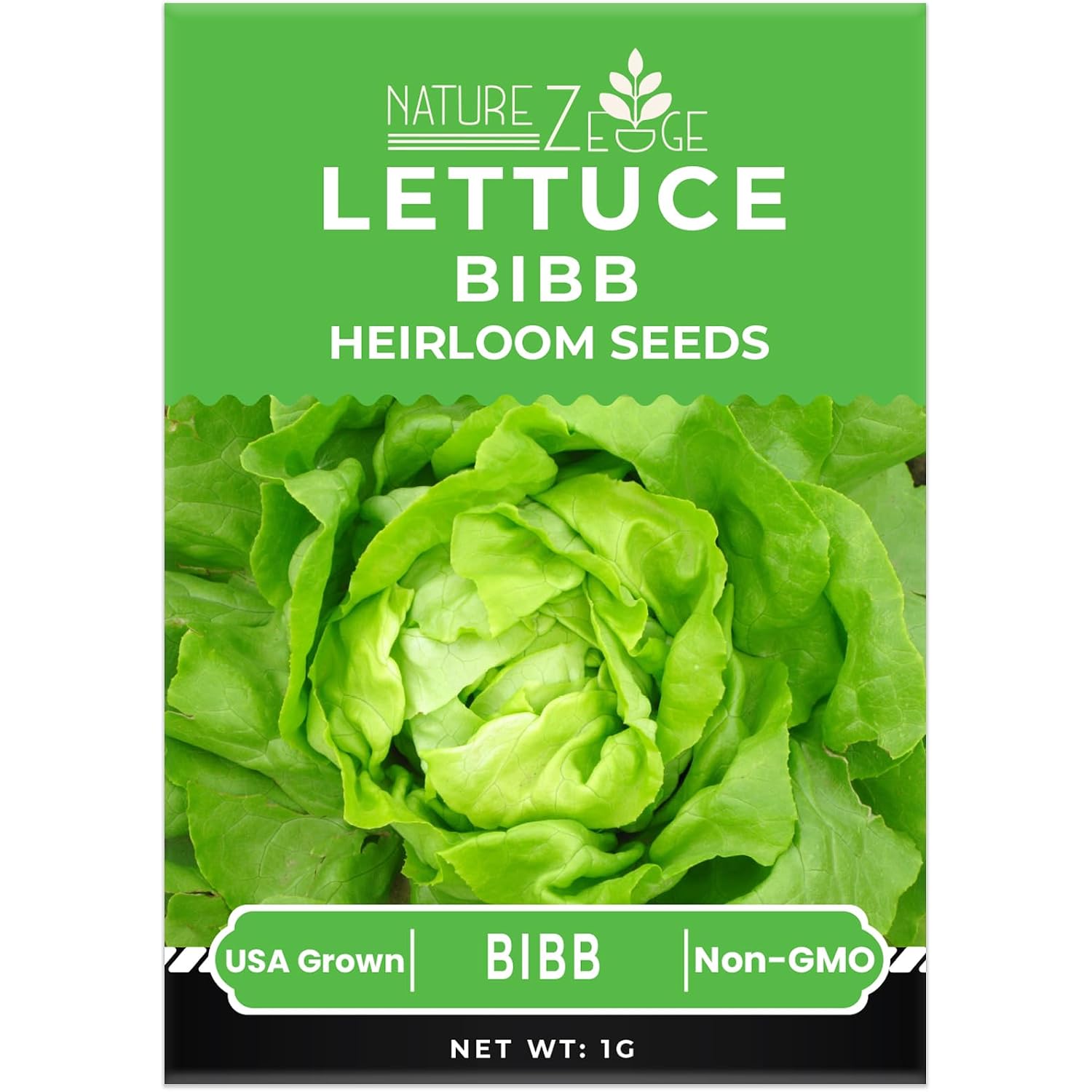 Naturez Edge Lettuce Seeds For Planting, 4 Popular Varieties Non-Gmo Heirloom Seeds, Red Romaine, Bibb Butter, Black Seeded Simpson, Green Ice Lettuce, Romaine, Salad Lettuce, Hydroponic Garden, Usa