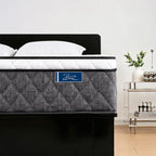 Queen Mattress, 12 Inch Cooling Hybrid Queen Mattress In A Box, Medium Firm With Gel Memory Foam & Individual Pocket Springs, Motion Isolation, Pressure Relief, Certipur-Us