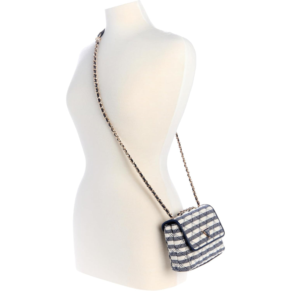 Guess Giully Ii Mini Double Compartment Convertible Flap