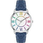 Bisley Fashion Analog Watch For Women Colorful Roman Numerals Watch Waterproof