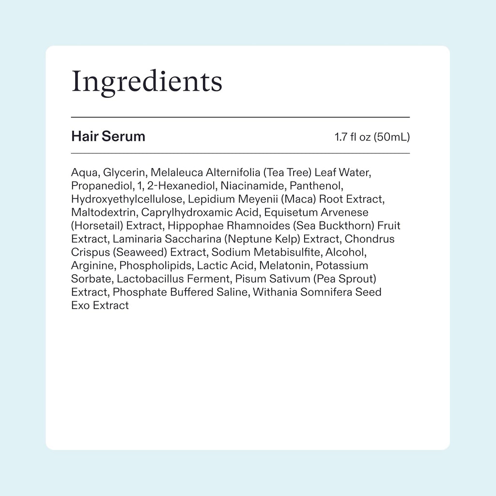 Nutrafol Women's Hair Serum, Supports Visibly Thicker and Stronger Hair, Vegan, Lightweight and Fast-Absorbing