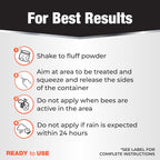 Revenge Spider & Ground Bee Killer, 10 Oz Ready-To-Use Dust Treatment | For Indoors And Outdoors, Repels Ants, Repels Bees, Repels Roaches, Repels Spiders