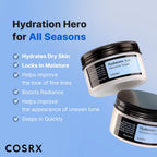 COSRX Hyaluronic Acid Moisturizing Cream, Lightweight, Non-Greasy, Long-lasting Hydration for Glass Skin, Daily Moisturizer for Sensitive Skin, Moisture Barrier Repair, Korean Skin Care, 3.52 oz