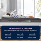 Avenco Twin Mattress, 6 Inch Twin Size Mattress In A Box, Medium Firm Hybrid Mattresses With Bonnell Spring And Gel Memory Foam For Cool Night Sleep & Pressure Relief, Certipur-Us Certified