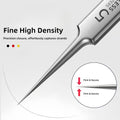 3 Pieces Removal Blackhead Tweezers Precision,Stainless Steel Extractor Acne Removal Kit Pimple Popper Tool, Clip for Whiteheads, Acne Clip, Ingrown Hairs Tweezers