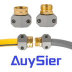 Garden Hose Repair Kits, Fit 3/4" And 5/8" Garden Hose, 3 Sets | Aluminum Alloy Water Hose Connector Male And Female Hose End Repair Fittings Replacement, Hose Mender Kit