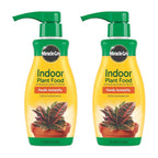 Miracle-Gro Indoor Plant Food, Liquid Plant Food For Houseplants, Snake Plants, Peace Lilies, Flowers, Vegetables, Herbs And More, 8 Oz., 2-Pack