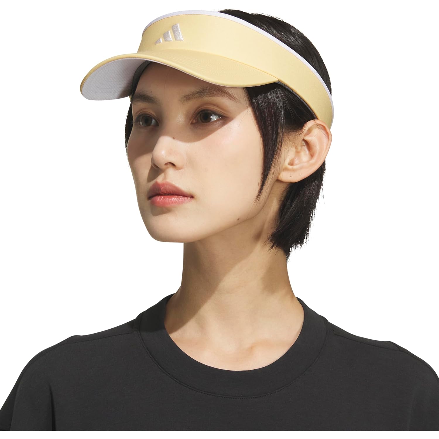 adidas Women's Visor – Match Athletic Clip-on Sun Hat for Sport & Training Semi Ice Tangerine Orange/White/Off White