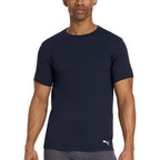 Puma Men'S 4 Pack Cotton Crewneck Short Sleeve T-Shirt