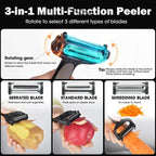 Knife Set, 10 Piece Kitchen Knife Set With Block And Sharpener, Anti-Rust Stainless Steel Knives Set For Kitchen, Chef Universal Knife Block Set, Dishwasher Safe, Ergonomical Design, Black