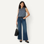 Amazon Essentials Women'S Regular-Fit Sleeveless Button-Down Blouse