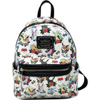 Loungefly Pokemon Eeveelutions Tattoos Print Womens Shoulder Bag Handbag Purse