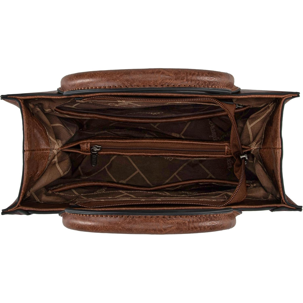Wrangler Tote Bag for Women Western Cowhide Purse and Wallet Set