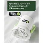 Portable Blender, Personal Blender for Smoothies & Shakes, Cordless, 33oz BPA-Free Vessel, 18000RPM Motor, Leakproof Lid with Sip Spout, USB-C Rechargeable, Easy-to-Clean Parts (Green)