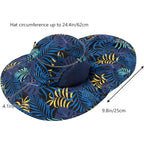 Bassdash Upf 50+ Unisex Water Resistant Wide Brim Sun Hat With Large Neck Flap Ponytail Fishing Hat For Men Women