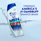 Head & Shoulders Mens Anti-Dandruff Shampoo And Conditioner With 1% Pyrithione Zinc, Old Spice Pure Sport Men'S 2-In-1 Twin Pack, Shampoo For Men, 31.4 Fl Oz Each
