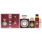 Lattafa Pride Nebras – Fruity, Sweet, Vanilla, Amber – 3-Piece Gift Set for Unisex (3.4 Ounce Eau de Parfum Spray + 0.65 Ounce Eau de Parfum Spray + 6.67 Ounce Deodorant Spray)