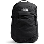 The North Face Router Everyday Laptop Backpack - Daypack, Water Repellent, Laptop Sleeve, Reflective Details, Tnf Black/Tnf Black-Npf, One Size