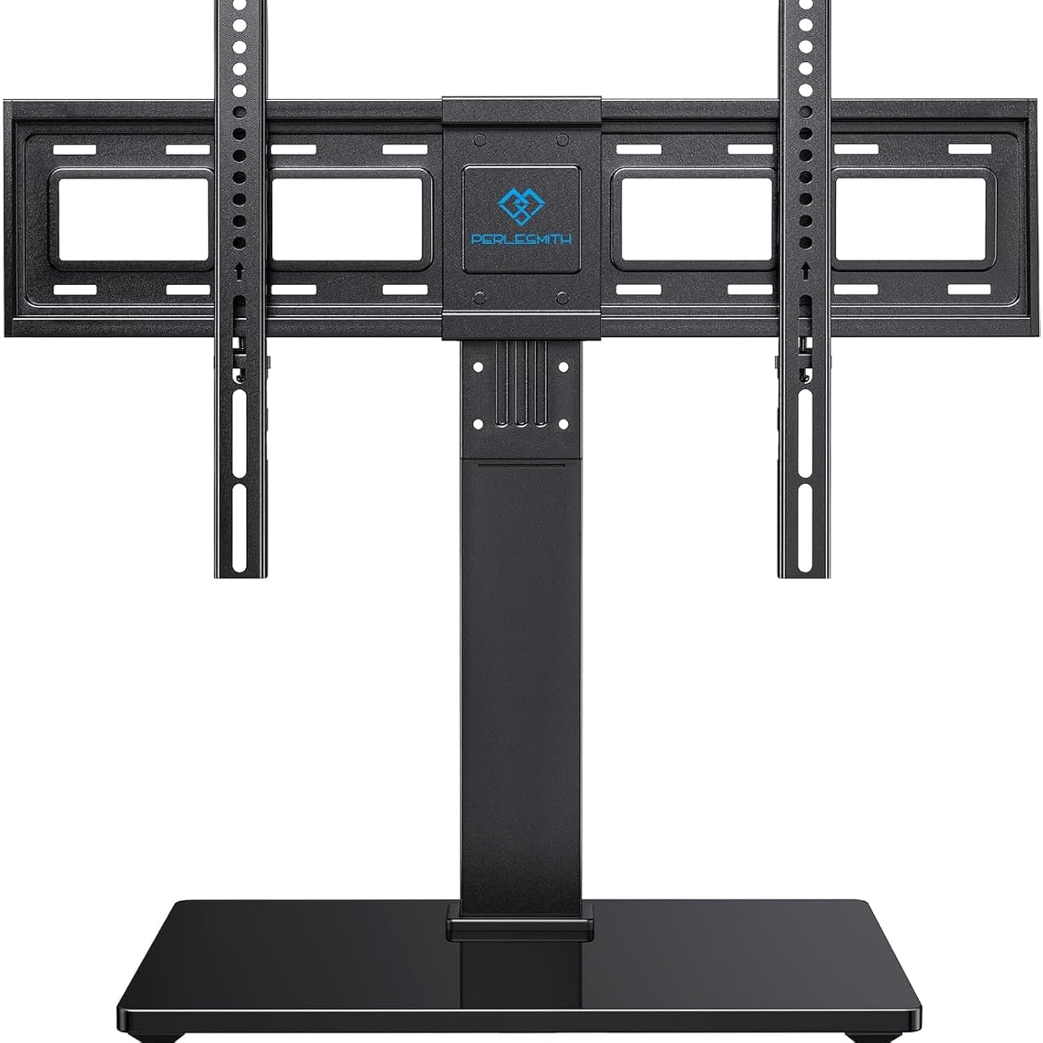 Perlesmith Universal Swivel Tv Stand Legs For 37-75 78 Inch Tvs, Height Adjustable Tabletop Mount Holds Up To 99Lbs, Table Television Stands For Livingroom & Bedroom, Universal Vesa 600X400Mm, Pstvs13