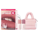 COLORGRAM NUDE BLUR TINT LIP TRIO KIT 01 COOL KIT | K-Beauty Makeup | Soft Matte Lip Stain | Powdery Finish | 2-in-1 Lip & Cheek | Lightweight & Buildable