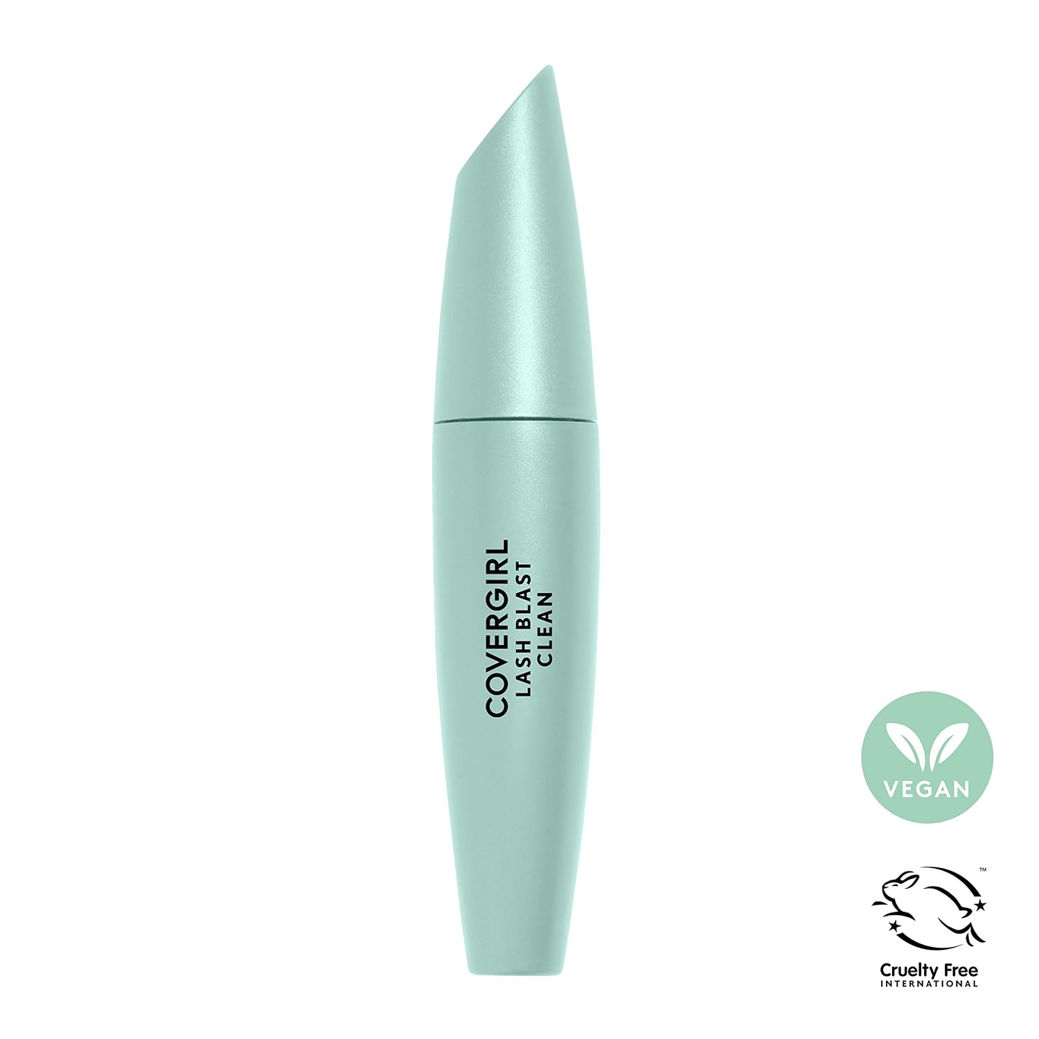 Covergirl Lash Blast Clean Volume Mascara, Vegan Formula, Volumizing, Smudge-Proof, Very Black, 1 Count