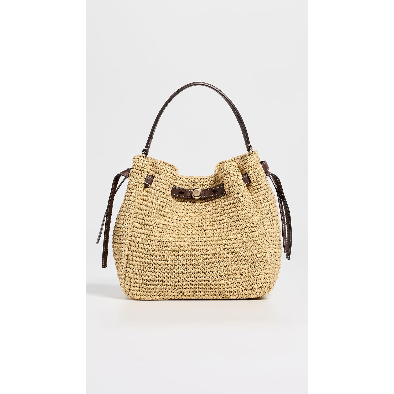 Tory Burch Women'S Romy Woven Bucket Bag