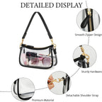 Kkxiu Small Shoulder Bag For Women - Mini Purses For Women Vegan Leather Purse Classic Retro Handbag With Removable Strap